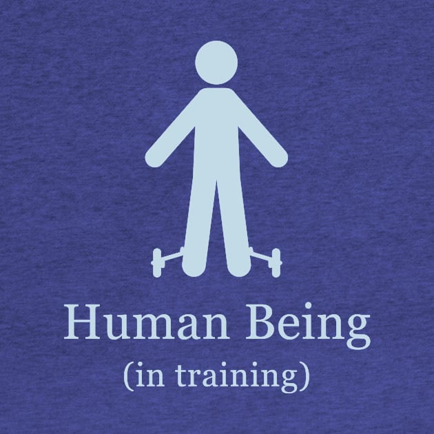 Human Being in Training (dark) by andyjhunter